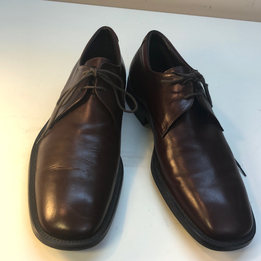 Gordon Rush Bourbon Italian Leather Shoes Size 9.5